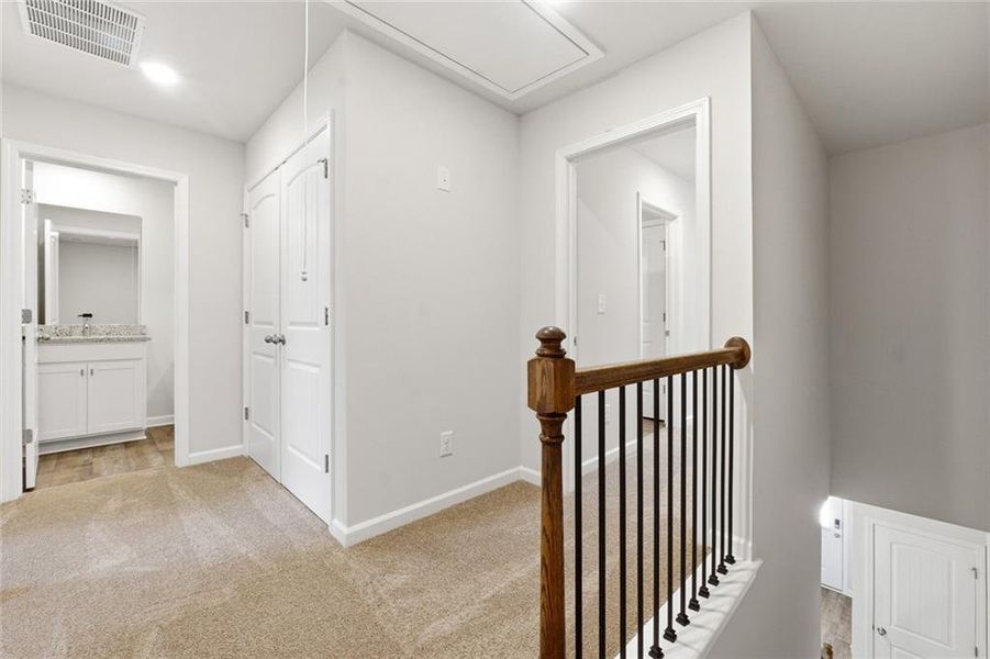 Spacious, unfurnished interior of a new home in Azalea Hills, Temple (Image 17). Spacious, unfurnished interior of a new home in Azalea Hills, Temple (Image 17).