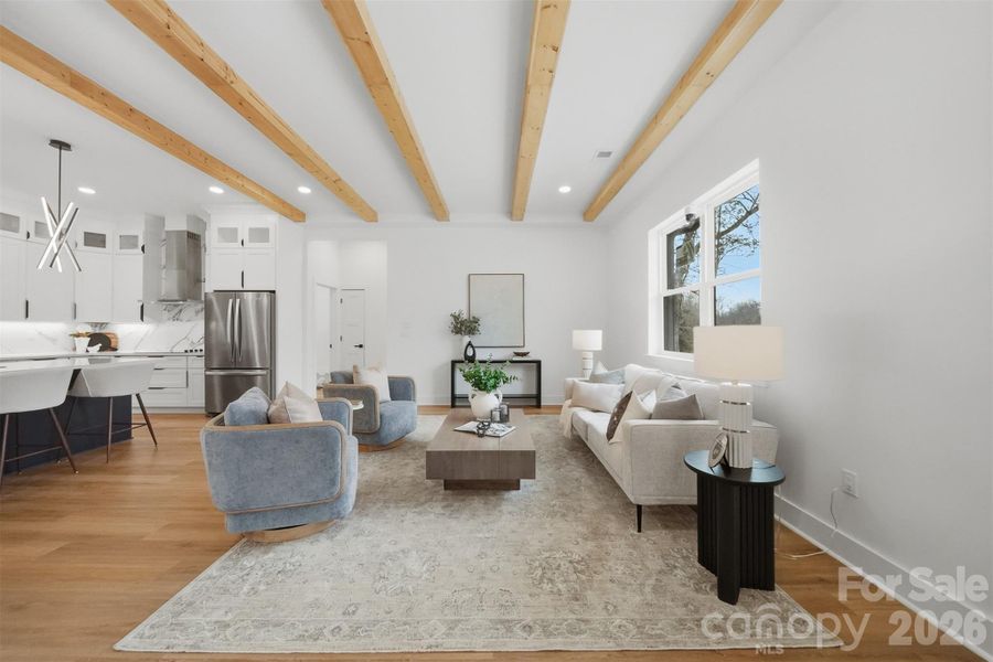 Furnished interior view inside a new home in , Bethlehem (Image 13).