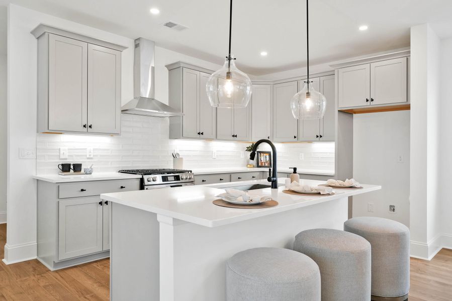 Furnished interior view inside a new home in , Summerville (Image 15). Furnished interior view inside a new home in , Summerville (Image 15).