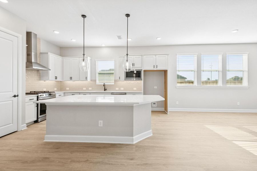 Furnished interior view inside a new home in Riceland 50’ Front Load Homesites, Mont Belvieu (Image 5).