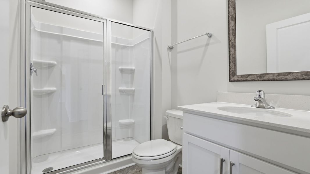 Furnished interior view inside a new home in Spring Ridge, Anderson (Image 12).