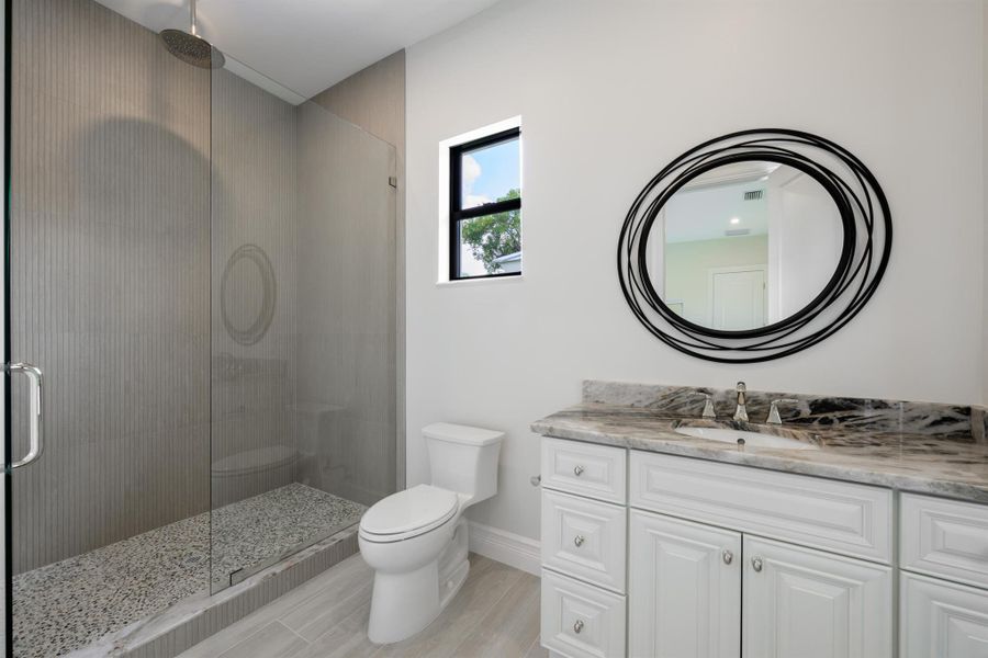 Furnished interior view inside a new home in , Stuart (Image 18).