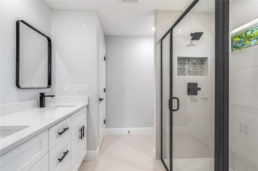 Furnished interior view inside a new home in , Belleview (Image 17). Furnished interior view inside a new home in , Belleview (Image 17).