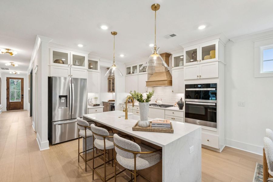 Furnished interior view inside a new home in Miller's Crossing, Johns Island (Image 8).