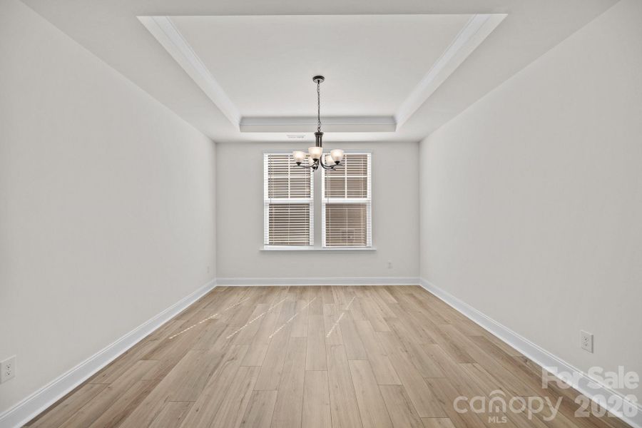 Formal Dining RoomPhotos are representative and may not reflect the exact home, finishes, or features.