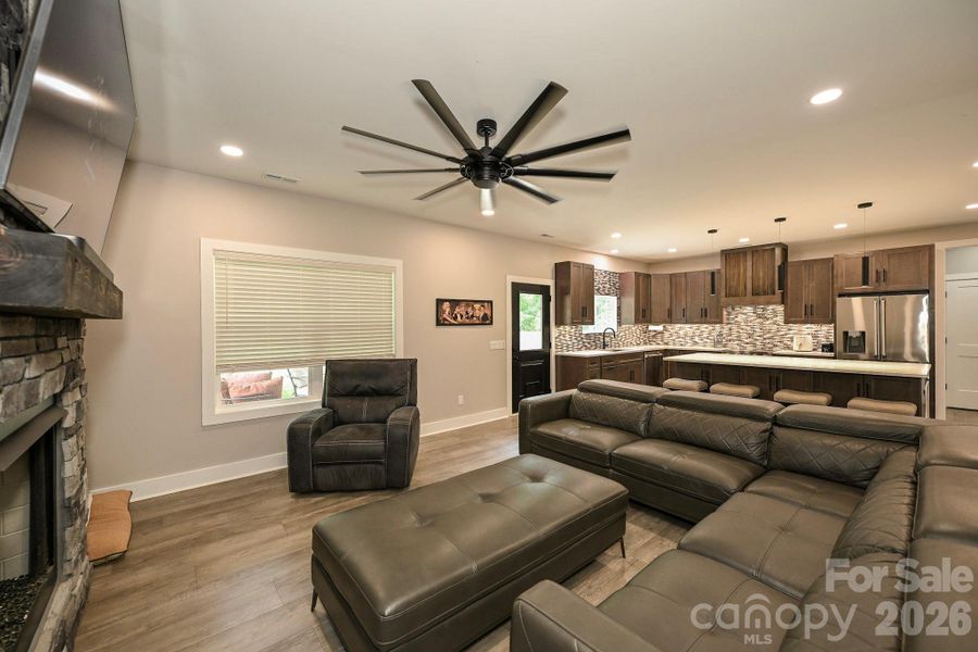 Furnished interior view inside a new home in , Marshville (Image 16).
