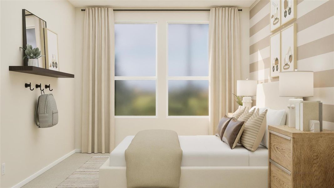 Furnished interior view inside a new home in Binford Creek, Waller (Image 12).