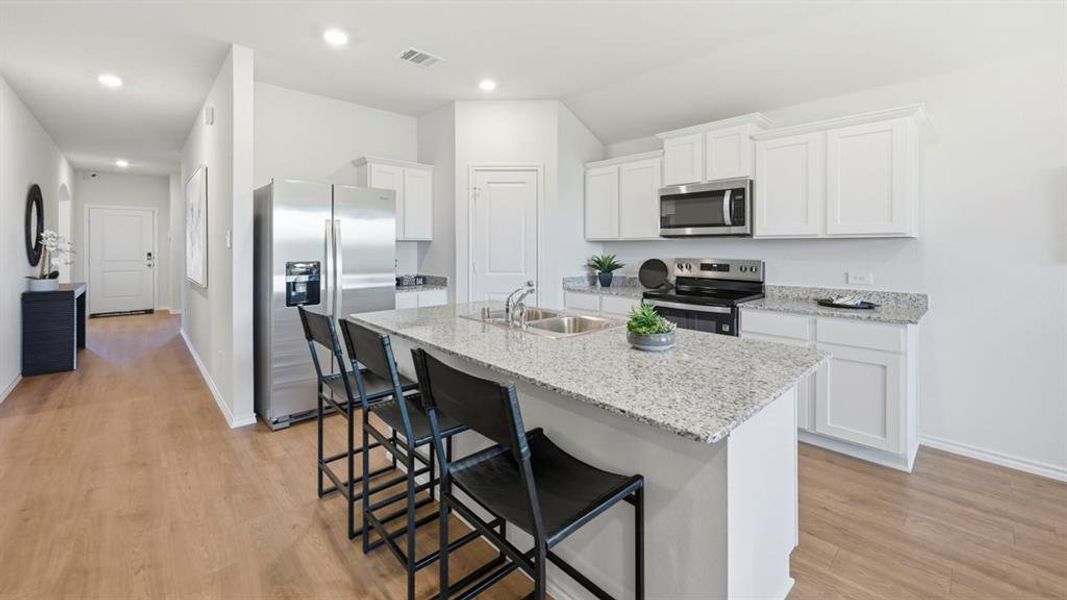 Furnished interior view inside a new home in Chalk Hill, Celina (Image 10).