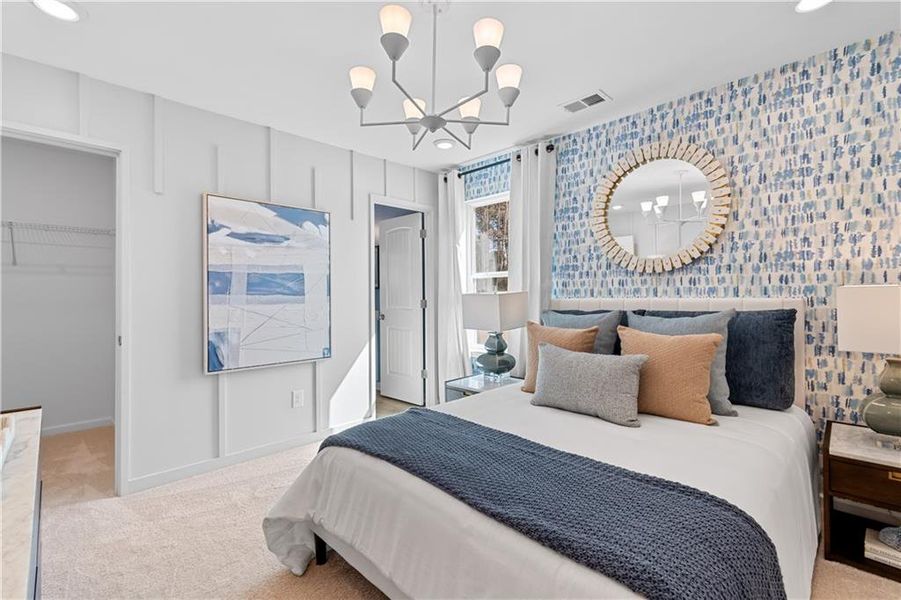 Furnished interior view inside a new home in Bowers Farm, McDonough (Image 29).