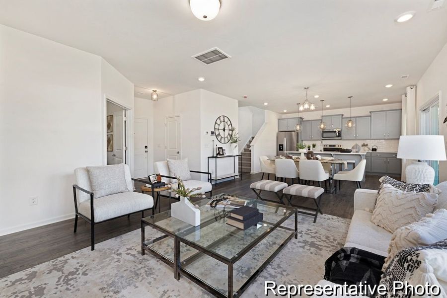 Furnished interior view inside a new home in Edgewater - Cottage Greens, Lancaster (Image 10).