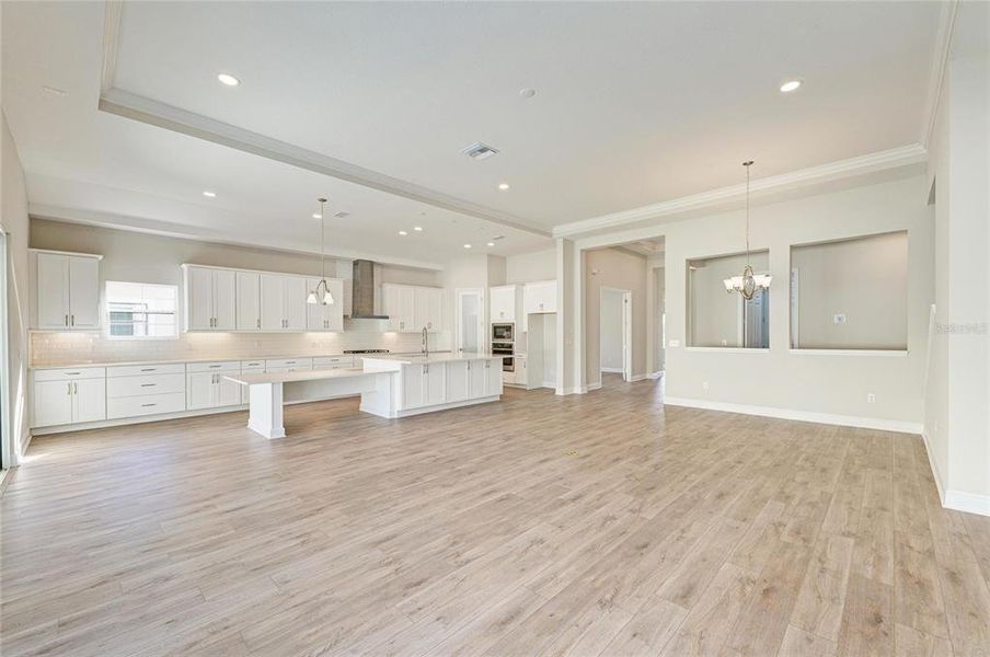 Spacious, unfurnished interior of a new home in Crosswind Point, Parrish (Image 37). Spacious, unfurnished interior of a new home in Crosswind Point, Parrish (Image 37).