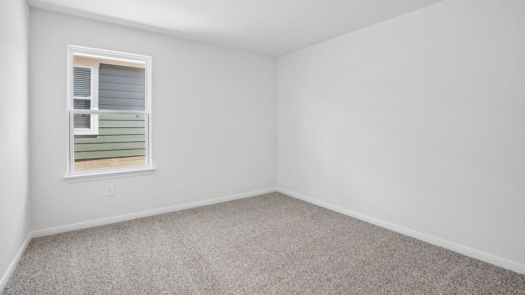Spacious, unfurnished interior of a new home in Prairie Lakes, Buda (Image 38).