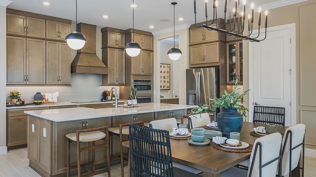Representative furnished interior of a home built from the Cascata by Taylor Morrison in Skye Ranch Community Group Page, Sarasota (Image 7).