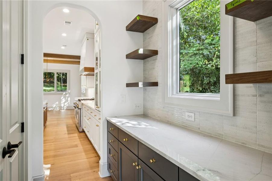 Furnished interior view inside a new home in , Atlanta (Image 5). Furnished interior view inside a new home in , Atlanta (Image 5).