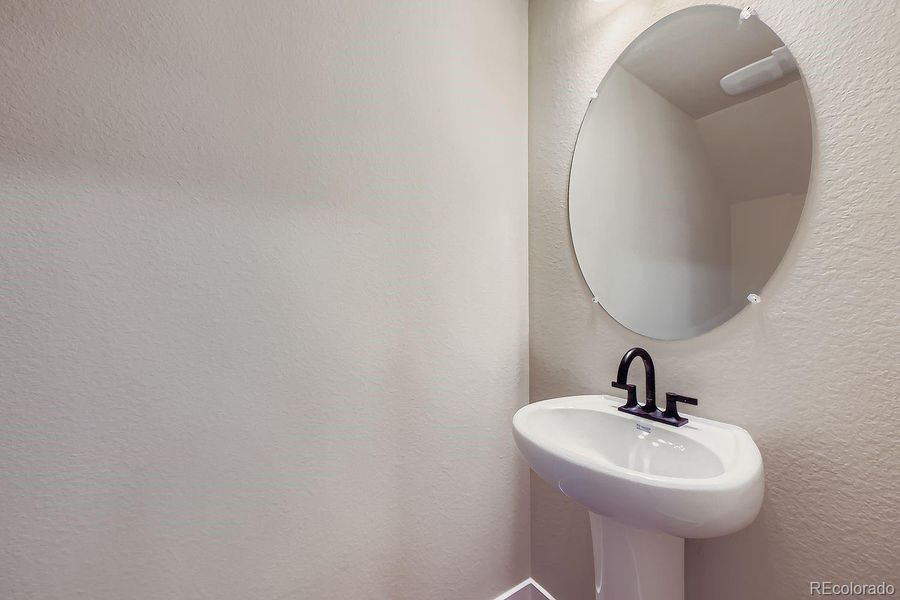 main floor half bath