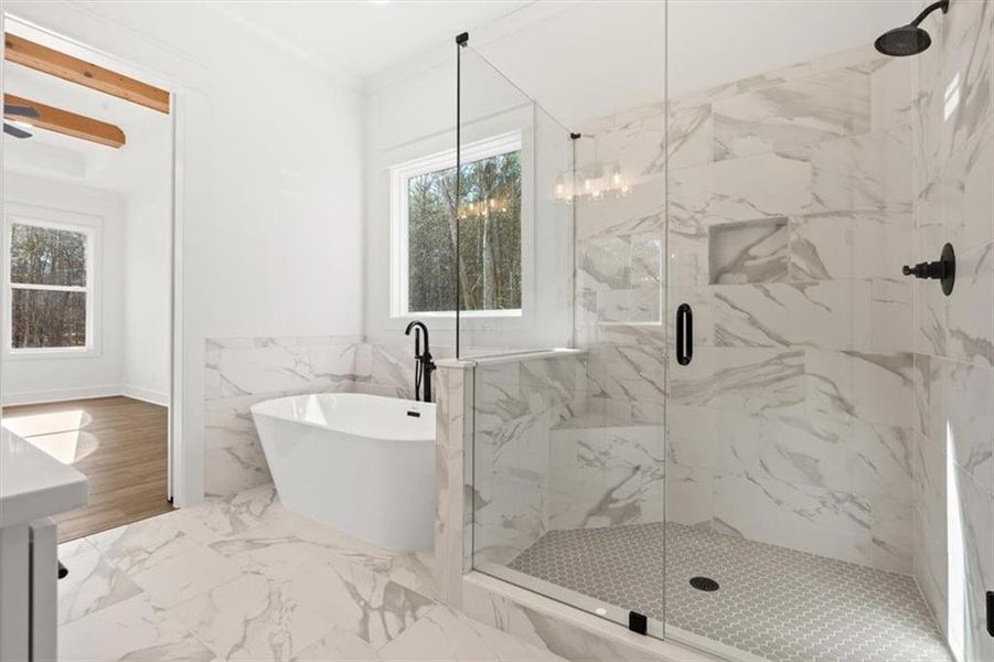 Furnished interior view inside a new home in , Waleska (Image 11).