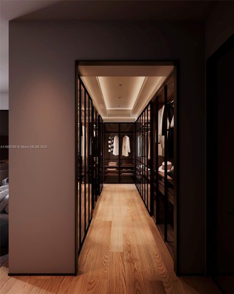 Furnished interior view inside a new home in , Miami (Image 11). Furnished interior view inside a new home in , Miami (Image 11).