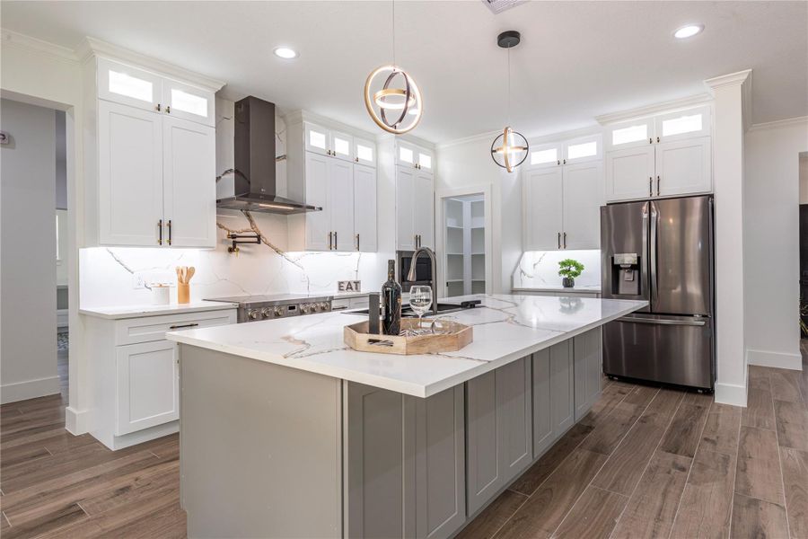 Furnished interior view inside a new home in , Dayton (Image 11).