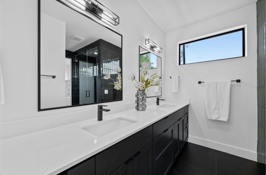 Furnished interior view inside a new home in , Austin (Image 12). Furnished interior view inside a new home in , Austin (Image 12).