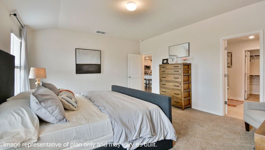 Furnished interior view inside a new home in Avenida, Converse (Image 11).