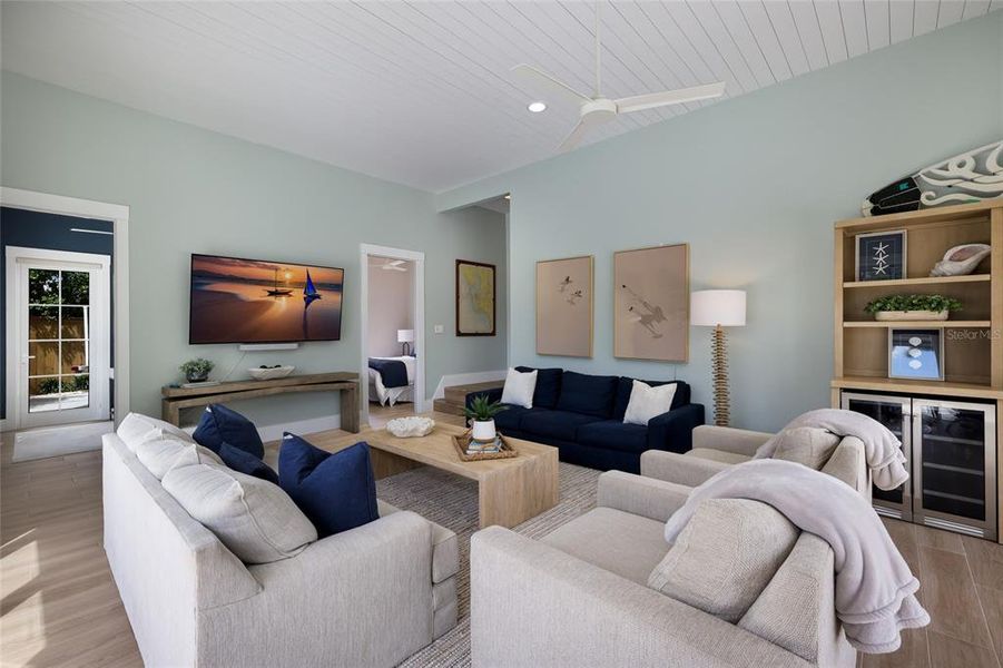 Furnished interior view inside a new home in , Bradenton Beach (Image 19).