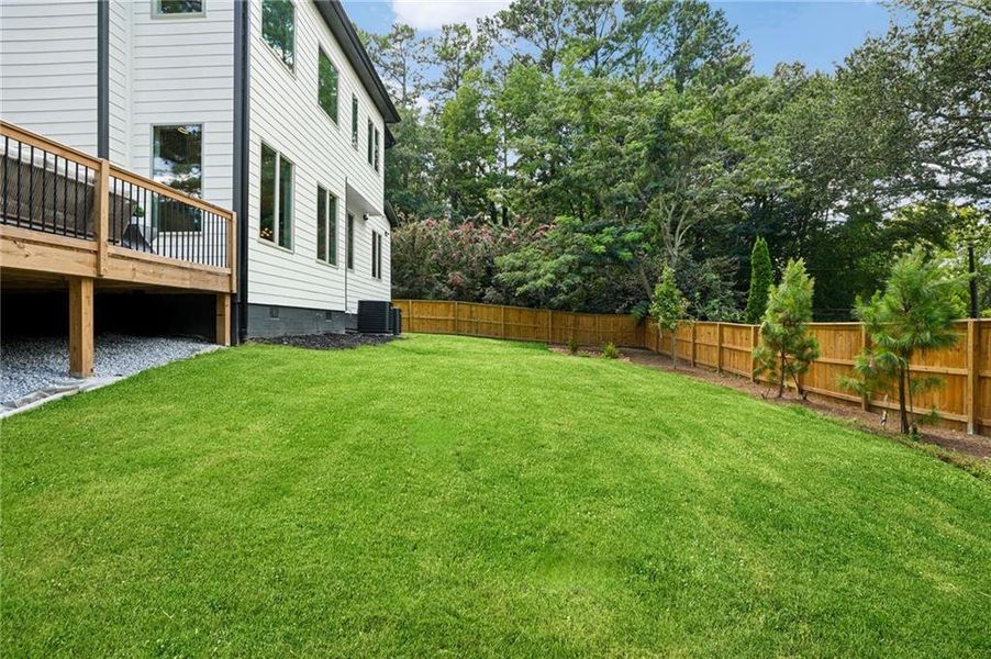 Exterior details and patio area of a home in , Atlanta (Image 31).