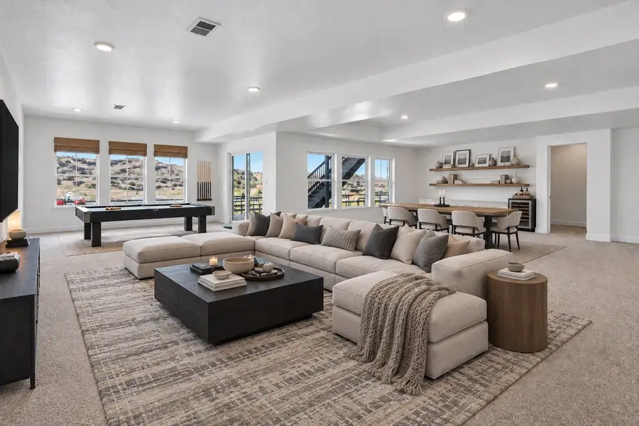 Furnished interior view inside a new home in Macanta, Castle Rock (Image 4).