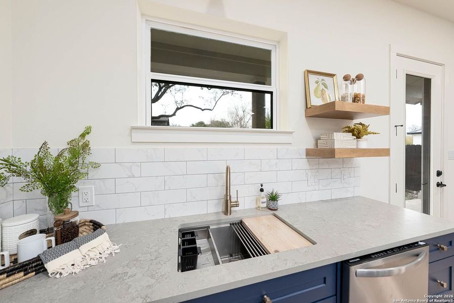 Furnished interior view inside a new home in , San Antonio (Image 12).