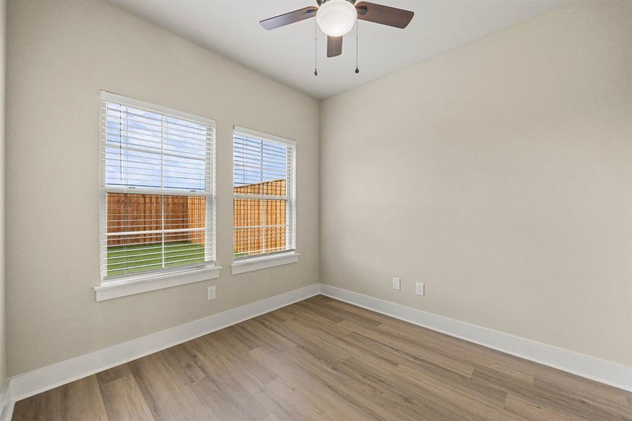 4th bedroom optional home office with closet