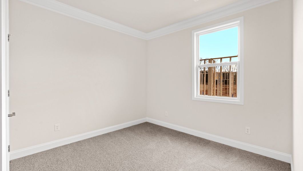 Representative unfurnished interior of a home built from the BRISTOL by D.R. Horton in Whitehawk Meadows, Travelers Rest (Image 16).