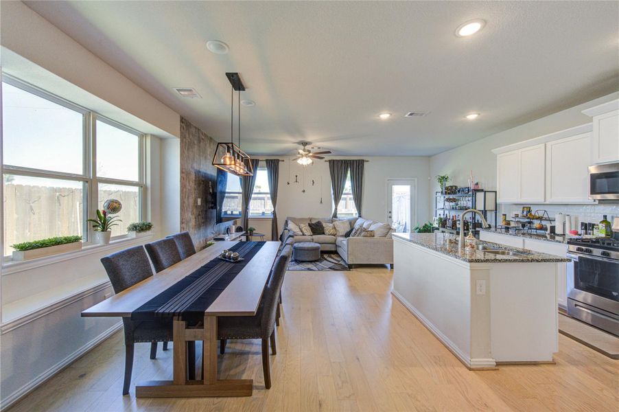 Furnished interior view inside a new home in , Katy (Image 35). Furnished interior view inside a new home in , Katy (Image 35).