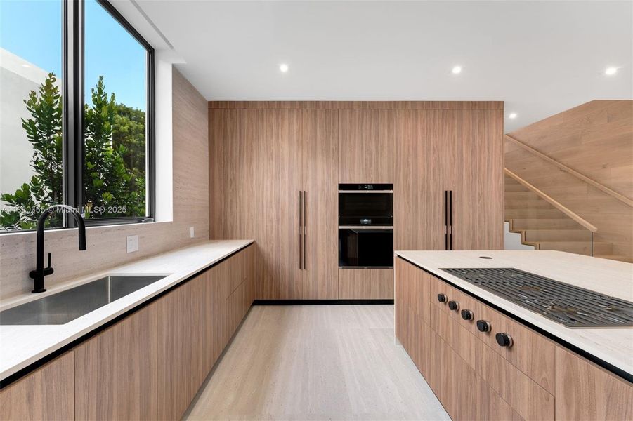 Furnished interior view inside a new home in , Miami (Image 5).
