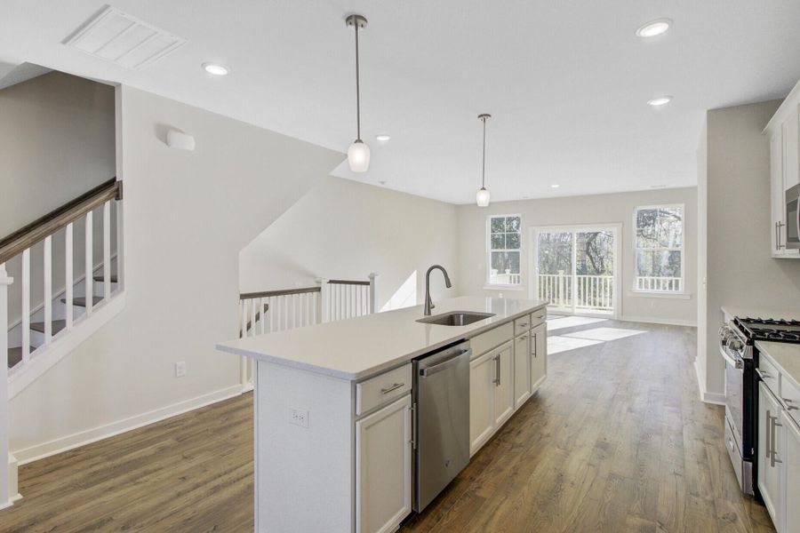 Furnished interior view inside a new home in , Johns Island (Image 12).