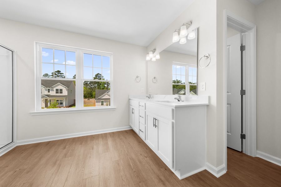 Furnished interior view inside a new home in Belair East, Statesboro (Image 10).