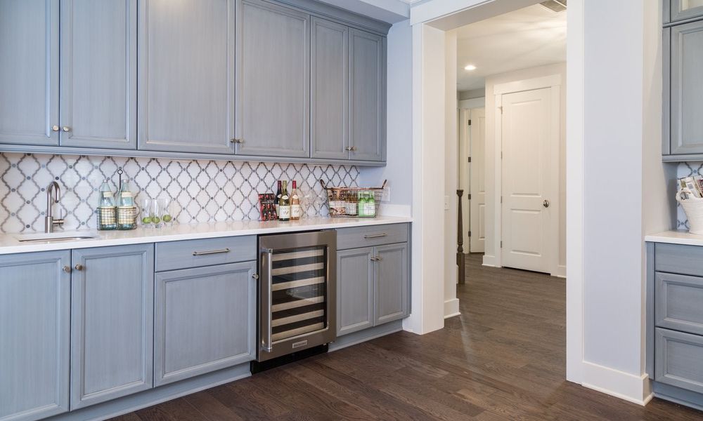 Representative furnished interior of a home built from the Marin by Classica Homes in McLean - Hunts Point, Belmont (Image 6).