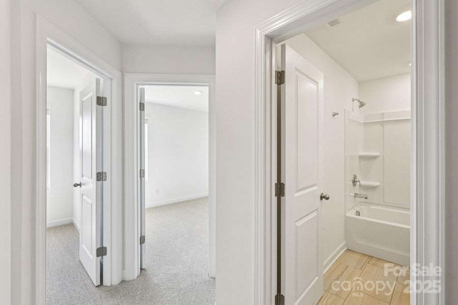 Spacious, unfurnished interior of a new home in Meadows at Wilson Farms - The Heights Series, Fort Mill (Image 19).