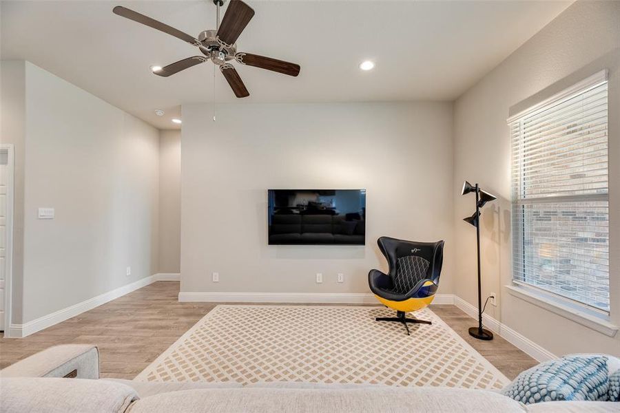 Furnished interior view inside a new home in , Denton (Image 12).