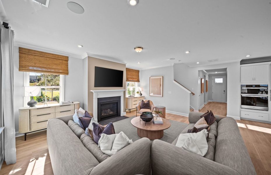 Furnished interior view inside a new home in Sparrow Creek, Boiling Springs (Image 5). Furnished interior view inside a new home in Sparrow Creek, Boiling Springs (Image 5).