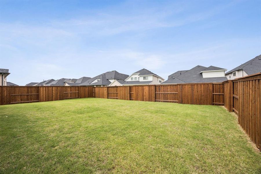 Exterior details and patio area of a home in , Prosper (Image 4). Exterior details and patio area of a home in , Prosper (Image 4).