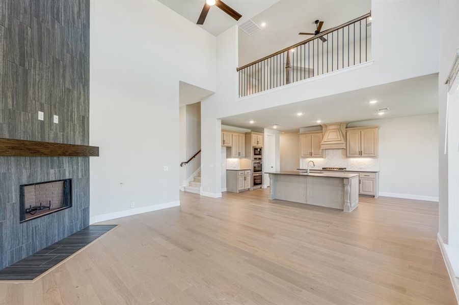 Spacious, unfurnished interior of a new home in Timberbrook 3B-4A, Justin (Image 25). Spacious, unfurnished interior of a new home in Timberbrook 3B-4A, Justin (Image 25).