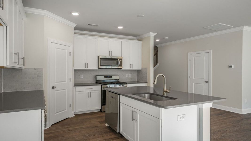 Furnished interior view inside a new home in The Grove at Glennview, Kernersville (Image 6).