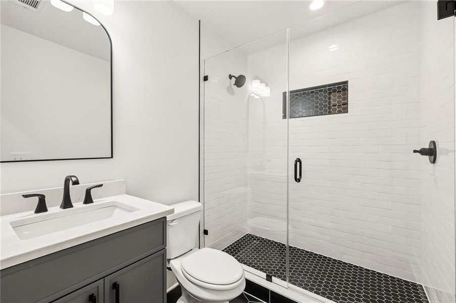 Furnished interior view inside a new home in , Decatur (Image 14).