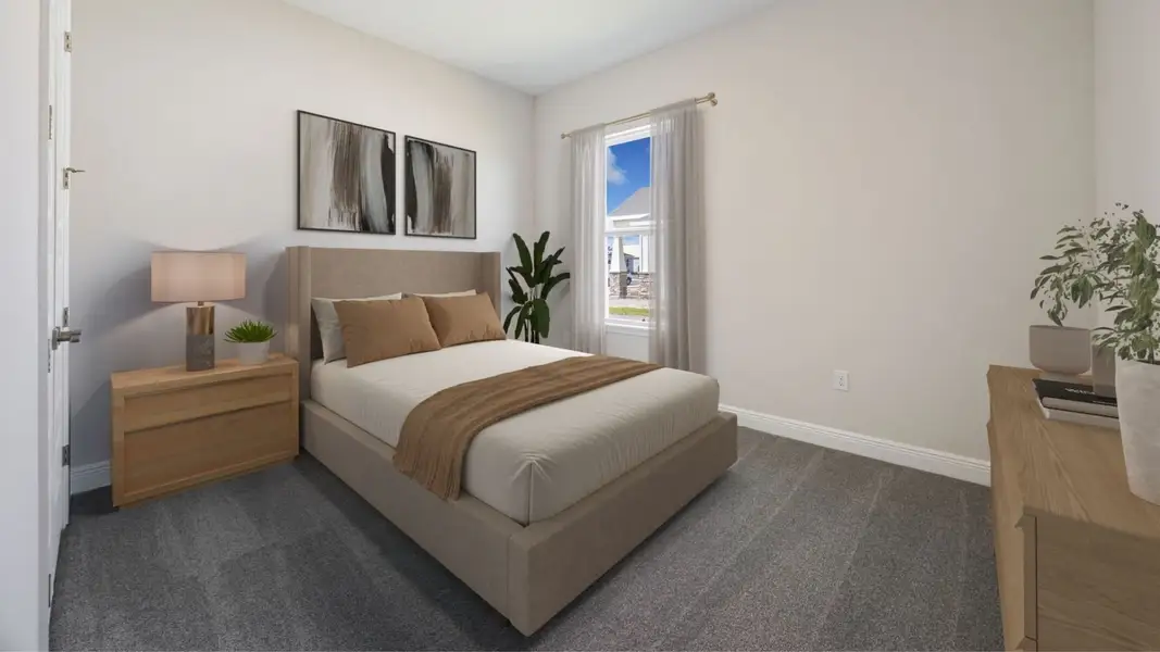 Furnished interior view inside a new home in Buena Lago, St. Cloud (Image 14).