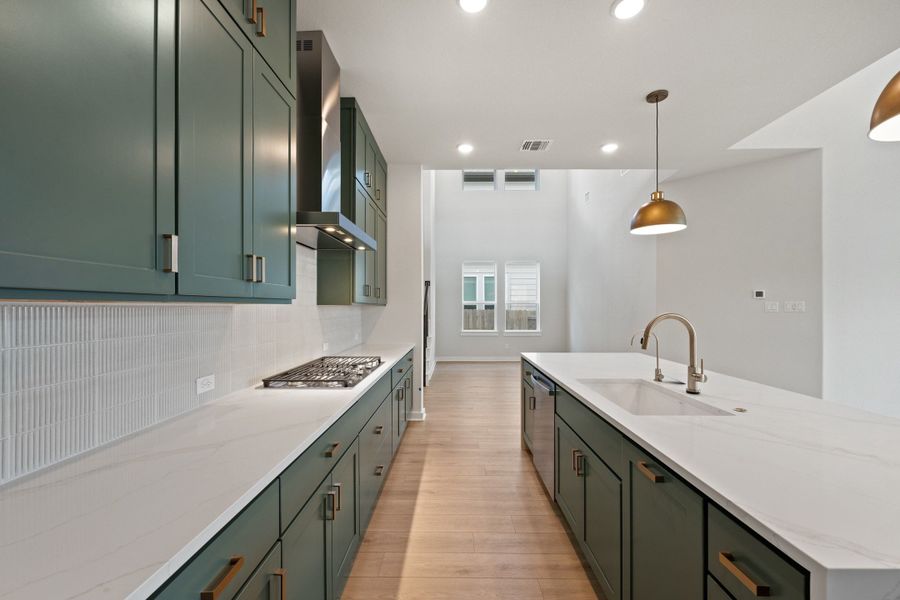 Furnished interior view inside a new home in Park Central, Georgetown (Image 8).