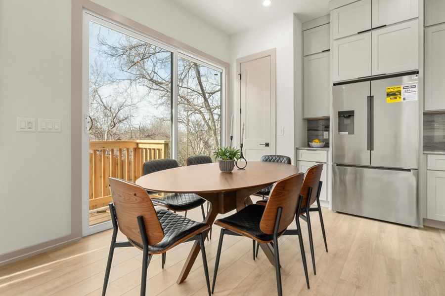Furnished interior view inside a new home in , Austin (Image 8).