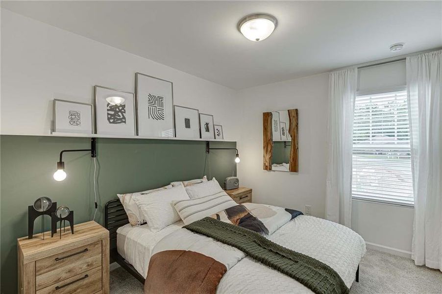 Furnished interior view inside a new home in Laurelwood, Douglasville (Image 9).
