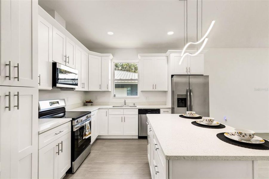 Furnished interior view inside a new home in , Tampa (Image 6).