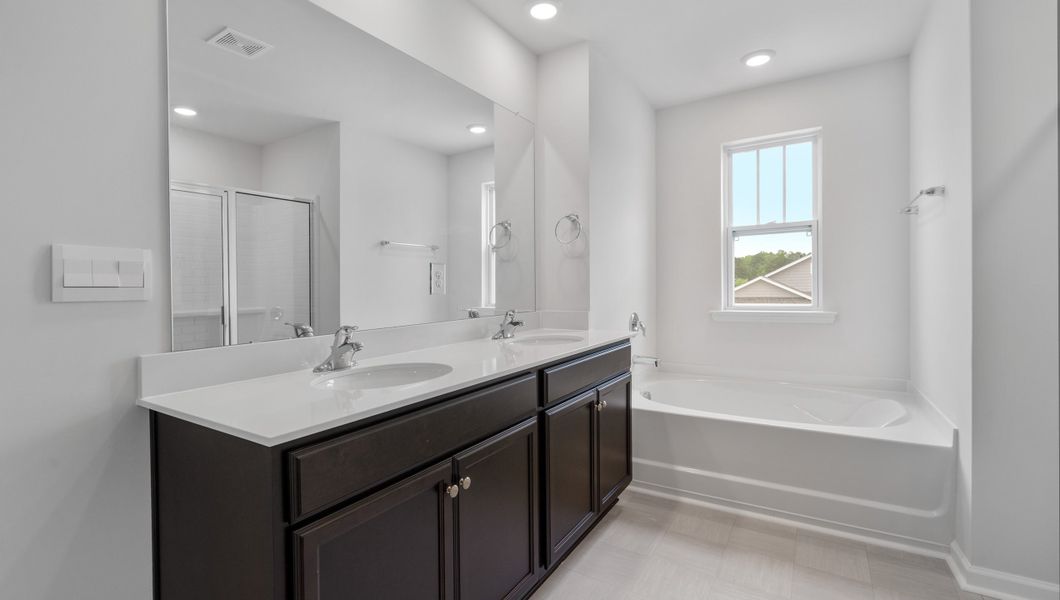 Furnished interior view inside a new home in Pine Lake Estates, Anderson (Image 15).