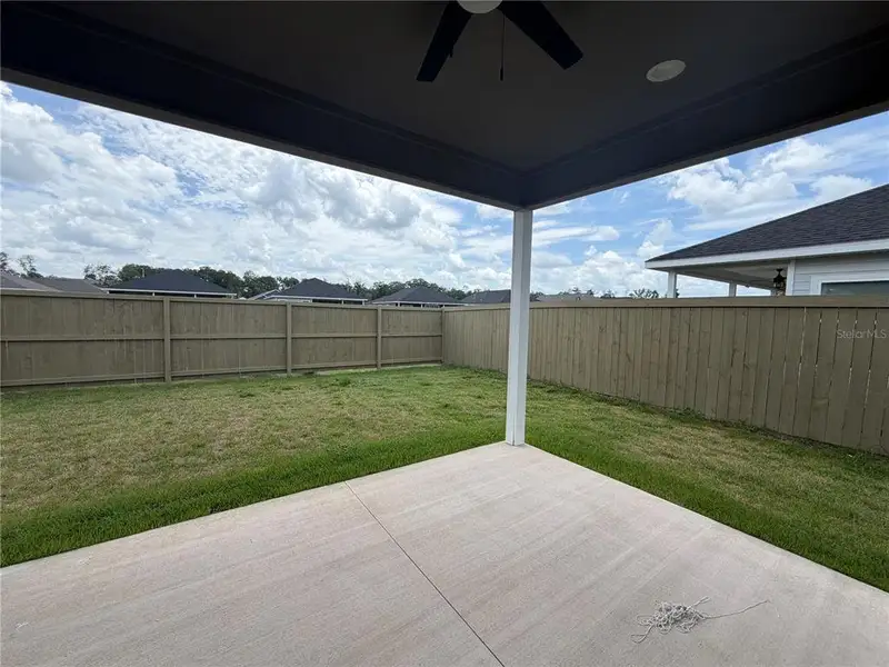 Exterior details and patio area of a home in , Newberry (Image 27). Exterior details and patio area of a home in , Newberry (Image 27).