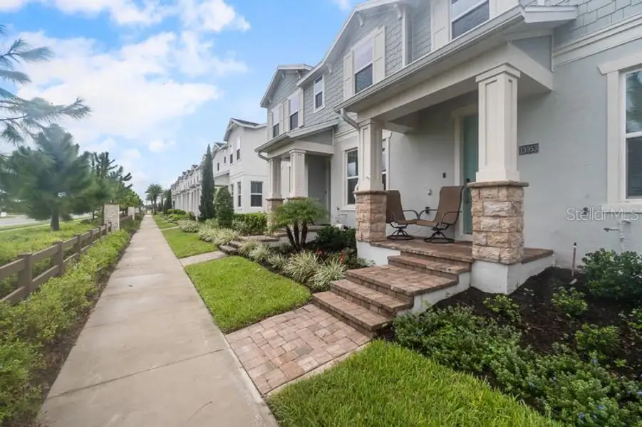 Exterior details and patio area of a home in , Winter Garden (Image 2). Exterior details and patio area of a home in , Winter Garden (Image 2).